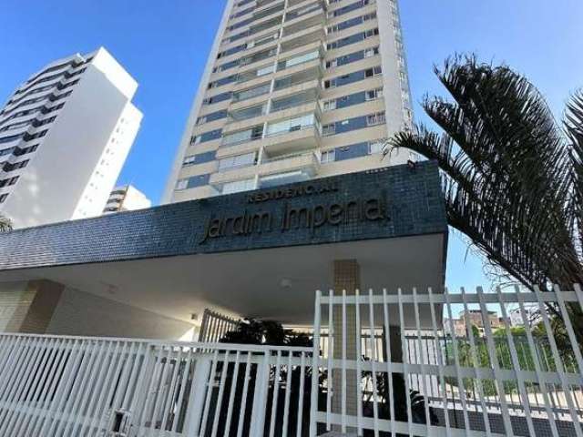 Apresento um lindíssimo apartamento à venda no Residencial Jardim Imperial, com 4 quartos, sendo 1 suíte. Porteira fechada.