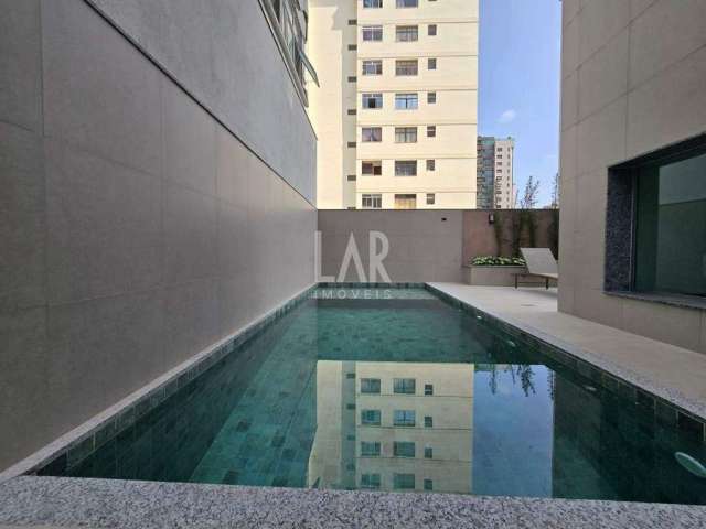 Apartamento à venda, 1 quarto, 1 suíte, 2 vagas, Funcionários - Belo Horizonte/MG