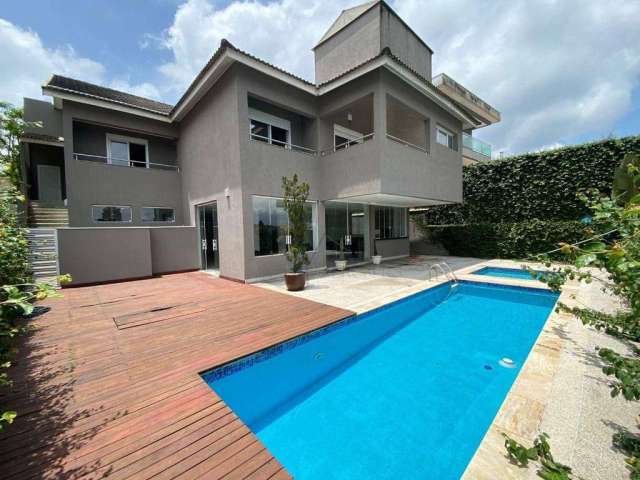 Casa com 4 dormitórios, 580 m² - venda por R$ 4.900.000 ou aluguel por R$ 16.375/mês - Residencial Morada dos Lagos - Barueri/SP