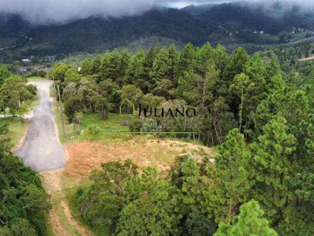 Ótimo terreno com vista à venda em condomínio fechado em rancho queimado/sc.