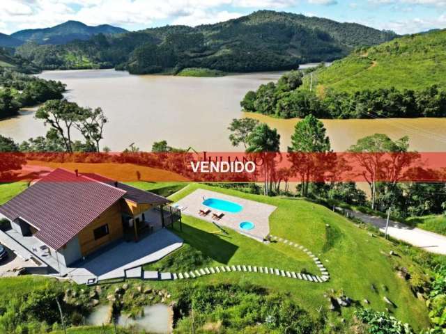 Sítio com linda vista à venda em angelina/sc.