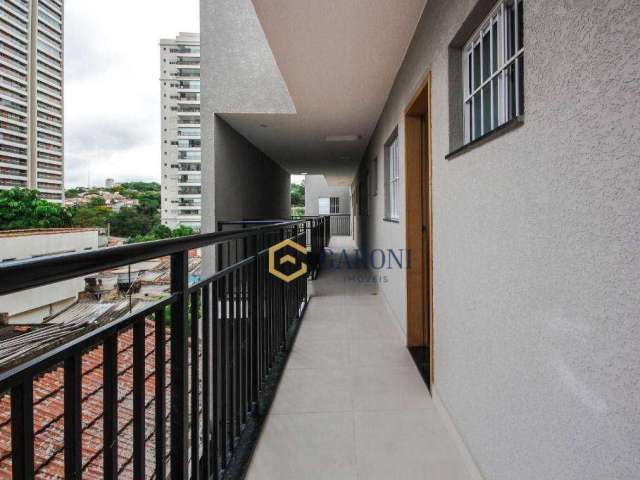 Apartamento com 1 dormitório à venda, 34 m² - Vila Anastácio - São Paulo/SP