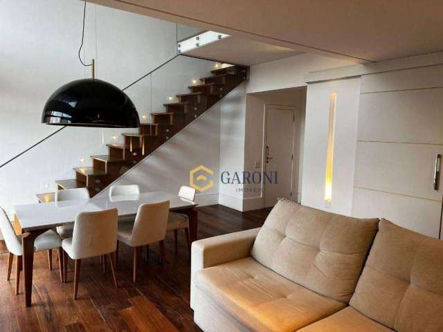 Apartamento Duplex 2 suítes e 2 vagas, 130 m² - venda por R$ 2.500.000 ou aluguel por R$ 13.715 - Pinheiros - São Paulo/SP