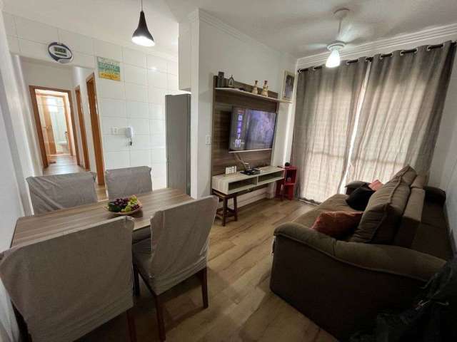 Apartamento em Praia Grande, Guilhermina, 2 dormitórios, 1 suíte, 58m²