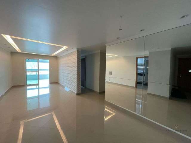 Apartamento em Praia Grande, Guilhermina, 4 suítes, 164m² por R$ 950.000