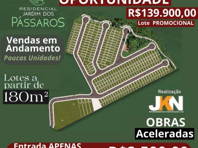 Lotes disponíveis para venda no bairro residencial jardim dos pássaros salto-sp