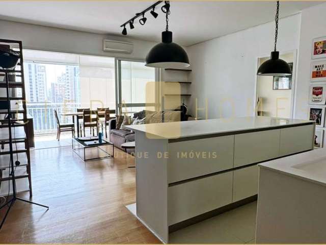 Apartamento para locação, mobiliado, 100 m², 1 suíte, 2 vagas, no Itaim Bibi