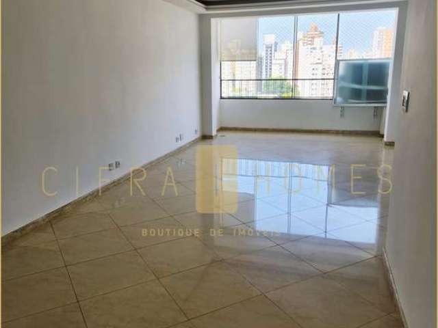 Apartamento para locação, 120 m², 2 dorm (1 suíte), 1 vaga, ótimo lazer, Moema