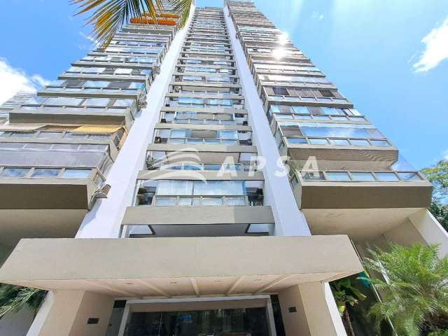 Condominio riviera - andar alto, vista privilegiada, 80m², sala com varanda integrada, quarto com ar