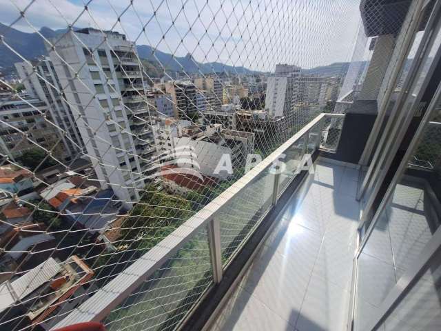 Apartamento em área nobre da tijuca, andar alto, vista indevassável e com direito a 2 vagas de garag