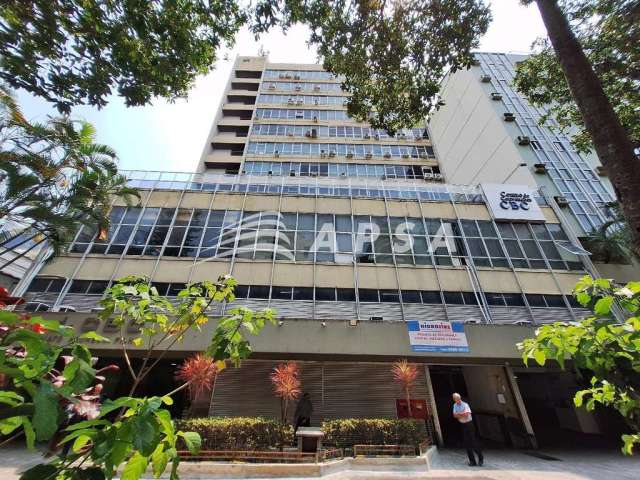 Sala comercial para alugar no edifício colégio brasileiro de cirurgiões (cbc), situado em uma área e