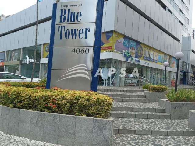 Sala comercial, copa, 02 banheiros na galeria, condomínio blue tower, sol da manhã,  uma vaga na gar