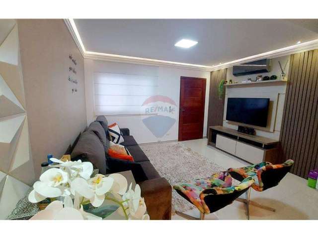 Casa triplex em condomínio fechado no jardim las palmas , lindo reformado , por r$ 570.000,00