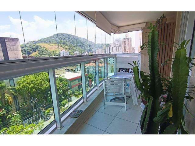 Apartamento com varanda gourmet, 2 dormitórios e 2 vagas à venda em Pitangueiras - Guarujá/SP