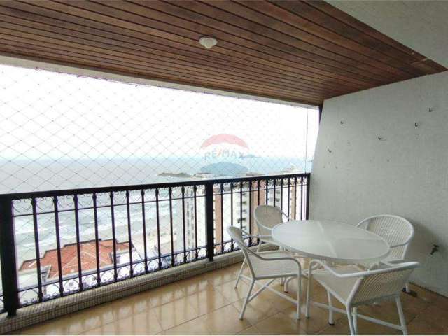 Apartamento com vista panorâmica, 180m2, 2 vagas, lazer completo, Pitangueiras Guarujá SP