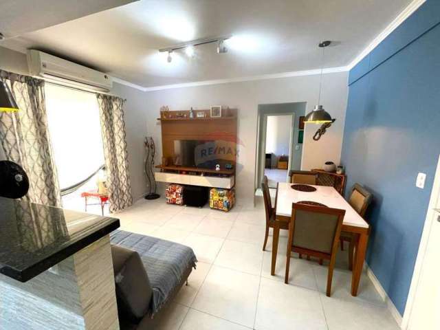 Apartamento Reformado 1 Dormitório Amplo com Ar Condicionado Sala com Sacada Garagem Elevador Ótimo local Tombo0, Guarujá/SP