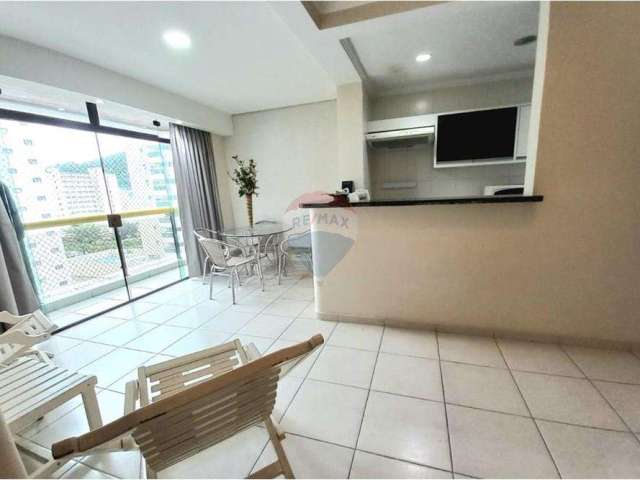 Flat com 1 dormitório à venda, 65m² por 350.000,00 - Praia das Pitangueiras - Guarujá - SP