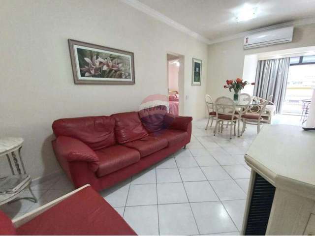 Flat com 2 dormitórios (1 suíte) 2 vagas à venda, 75m² por 450.000,00 - Praia das Pitangueiras - Guarujá - SP