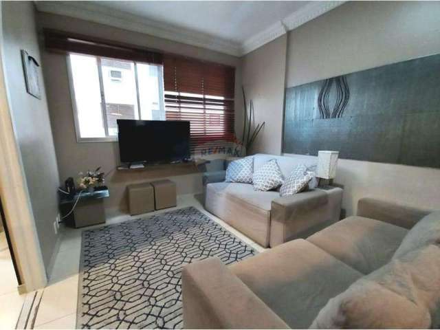 Apartamento com 2 dorm. (1 suíte) à Venda, 62 m² por R$ 350.000,00 - Praia das Pitangueiras - Guarujá - SP