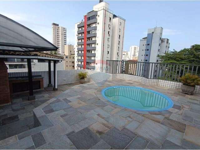 Cobertura PentHouse no Tombo- 3 dorms (1 suíte) - piscina e churrasqueira