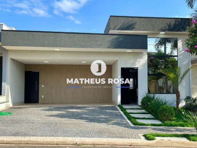 Casa térrea com fino acabamento e 3 dormitórios no condomínio Real Park, Sumaré