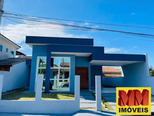 Casa com 3 Quartos no Condomínio dos Pássaros em Cabo Frio