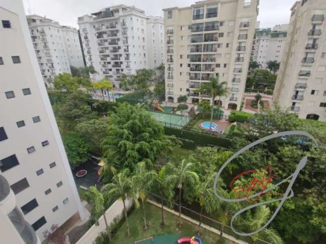 Cobertura de alto padrão para venda na Vila São Francisco, com 2 suítes e 2 vagas.