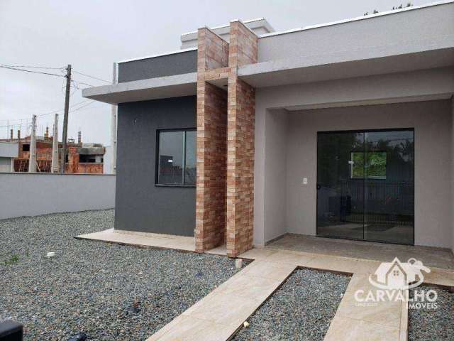 Casa com 2 dormitórios à venda, 56 m² por R$ 365.000,00 - Itajuba - Barra Velha/SC