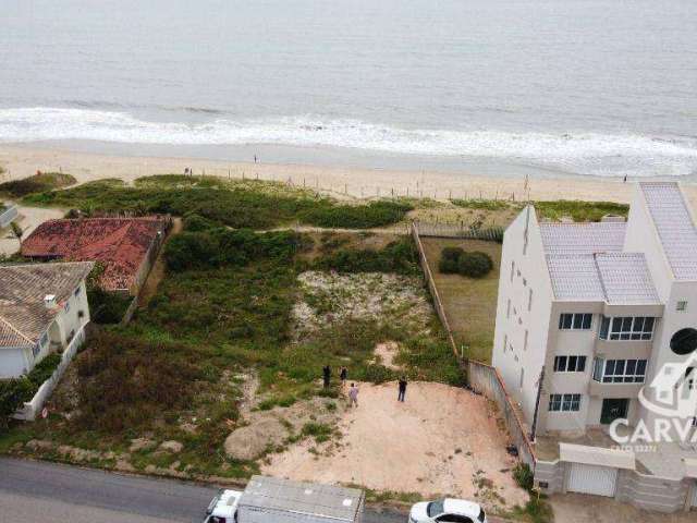 Terreno PÉ NA AREIA, à venda, 678 m² por R$ 2.014.000 - Itajuba - Barra Velha/SC