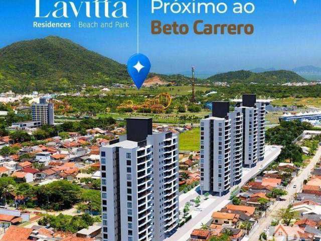 LaVitta, apartamento com 3 dormitórios, sendo 1 suíte, à venda, 76 m² por R$ 760.000 - Praia de Armação do Itapocorói - Penha/SC