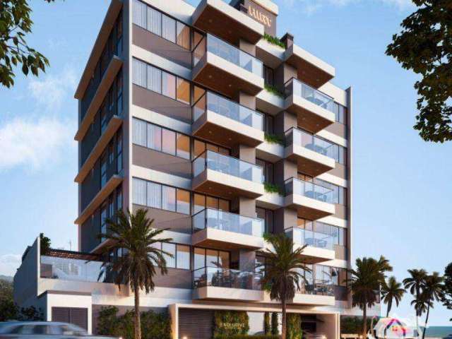 Apartamento com 3 dormitórios na quadra do mar à venda, 95 m² por R$ 980.000 - Itacolomi - Balneário Piçarras/SC