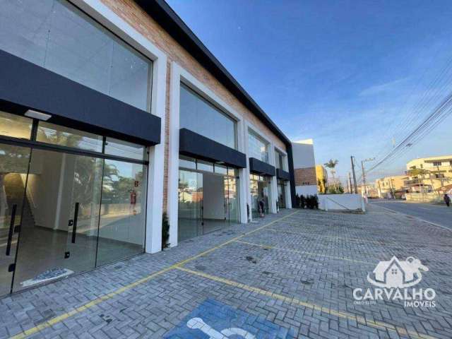 Sala comercial para alugar, 157 m² por R$ 4.900/mês - Itajuba - Barra Velha/SC