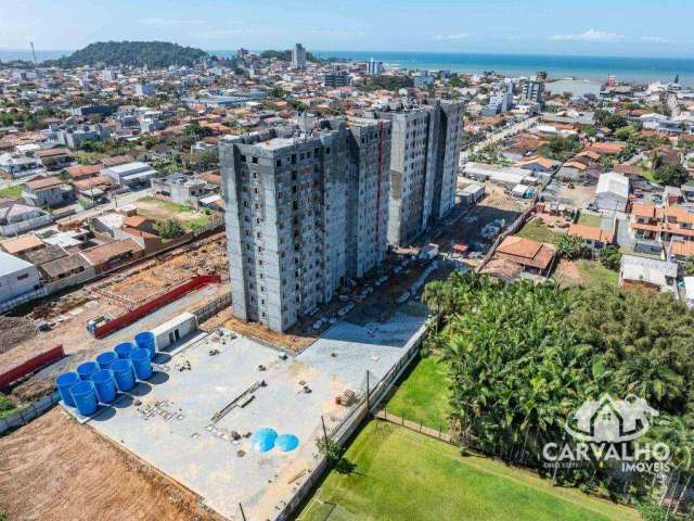 Apartamento com 2 dormitórios à venda, 50 m² por R$ 399.000,00 - Itajuba - Barra Velha/SC