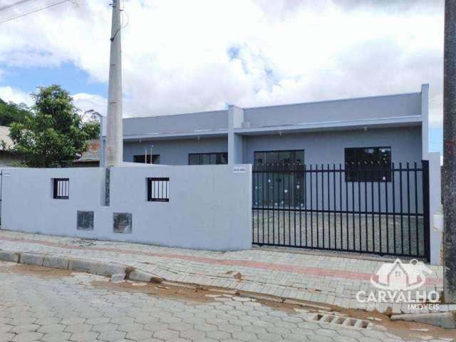 Casa com 2 dormitórios para alugar, 50 m² por R$ 2.608,50/mês - Itacolomi - Balneário Piçarras/SC