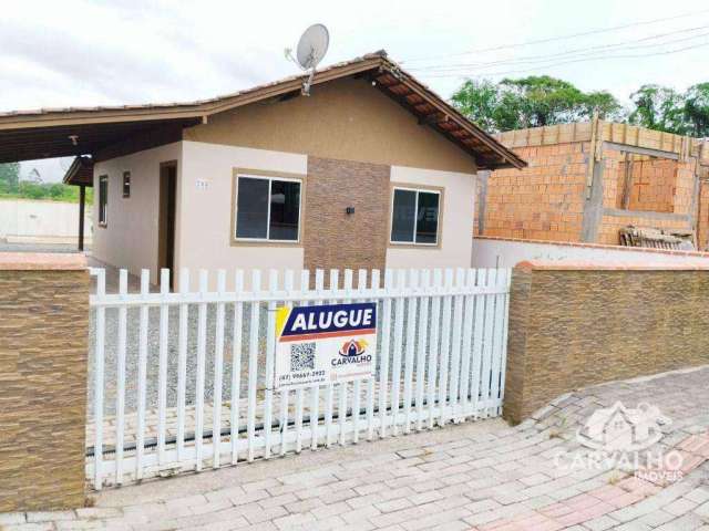 Casa com 2 dormitórios para alugar, 80 m² por R$ 2.530,80/mês - Itajuba - Barra Velha/SC