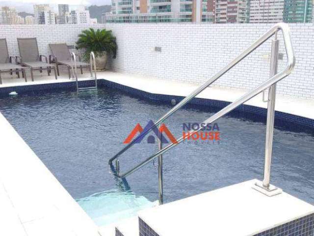 Apartamento com 2 dormitórios à venda, 69 m² por R$ 837.000,00 - Boqueirão - Santos/SP