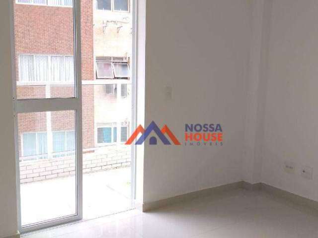 Apartamento com 1 dormitório à venda, 70 m² por R$ 690.000,00 - Boqueirão - Santos/SP