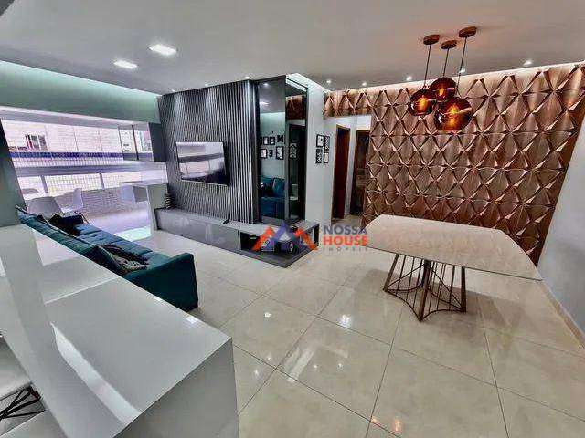 Apartamento com 2 dormitórios à venda, 91 m² por R$ 670.000,00 - Boqueirão - Praia Grande/SP