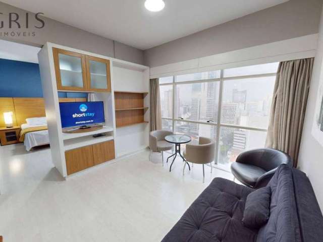 Apartamento com 1 dormitório à venda, 44 m² por R$ 389.000,00 - Batel - Curitiba/PR