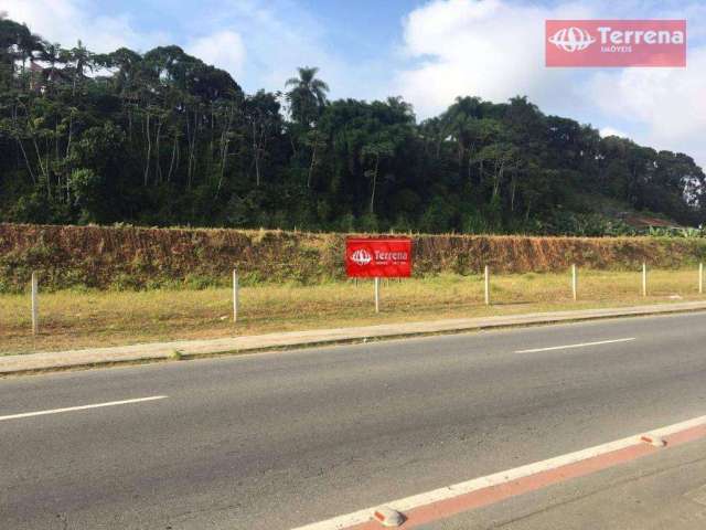 Terreno residencial/industrial /comercial plano 12.661,37m² na itoupava norte