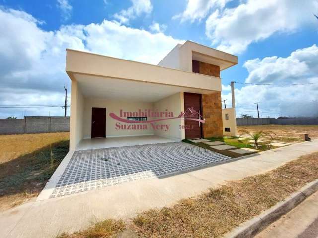 Casa com 137m² de área construída  no condomínio ecoville 2 em parnamirim