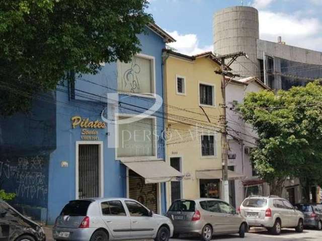 Sobrado comercial, 120 m2, 2 dormitórios, 1 vaga, locação, Pinheiros.