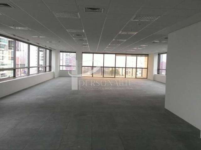 Conjunto comercial, 271 m2, 8 vagas, para locação, Brooklin Novo.