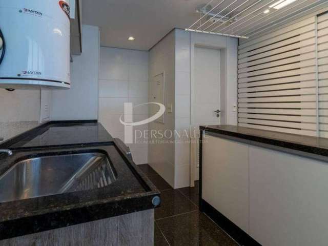 Apartamento à venda, no Jardim Anália Franco - Tatuapé, 180 m² de área, 3 suites, 4 vagas, varanda G