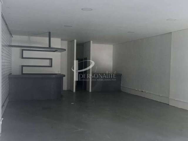 Salão comercial, 150 m2, 2 banheiros, sem vaga, para locação, Vila Gomes Cardim.