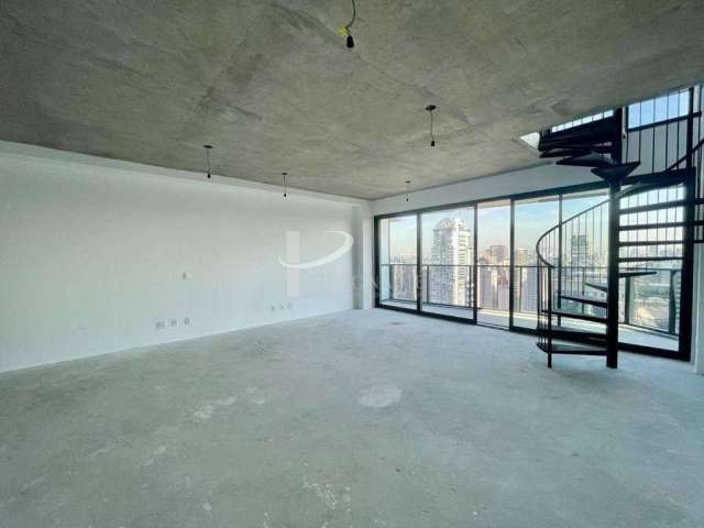 Cobertura duplex, nova,  77 m2, 1 suíte, 1 vaga, para venda, Vila Olímpia.