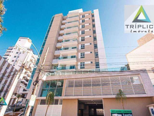 Apartamento 3 quartos com suíte, varanda gourmet, vaga para carro e moto, 2 elevadores e localização privilegiada em frente a praça Kennedy.