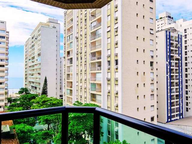 Apartamento À VENDA na praia das Pitangueiras no Guarujá.