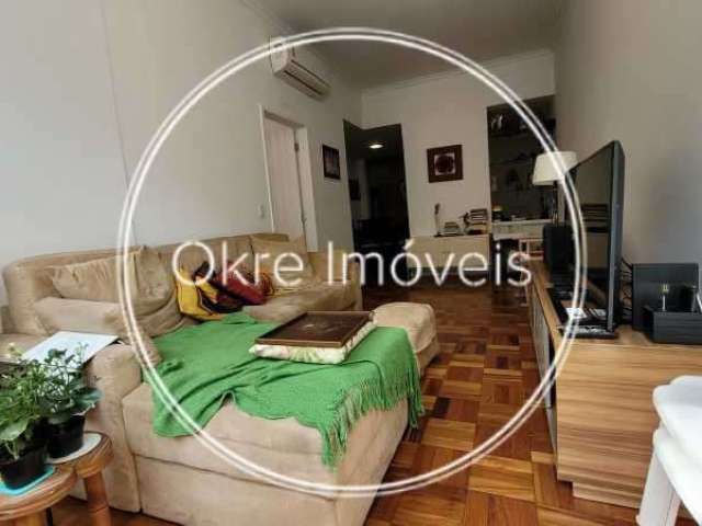 Apartamento com 1 quarto à venda na Avenida Bartolomeu Mitre, Leblon, Rio de Janeiro, 59 m2 por R$ 1.100.000