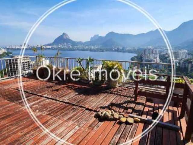 Cobertura com 5 quartos à venda na Rua Baronesa de Poconé, Lagoa, Rio de Janeiro, 727 m2 por R$ 6.500.000